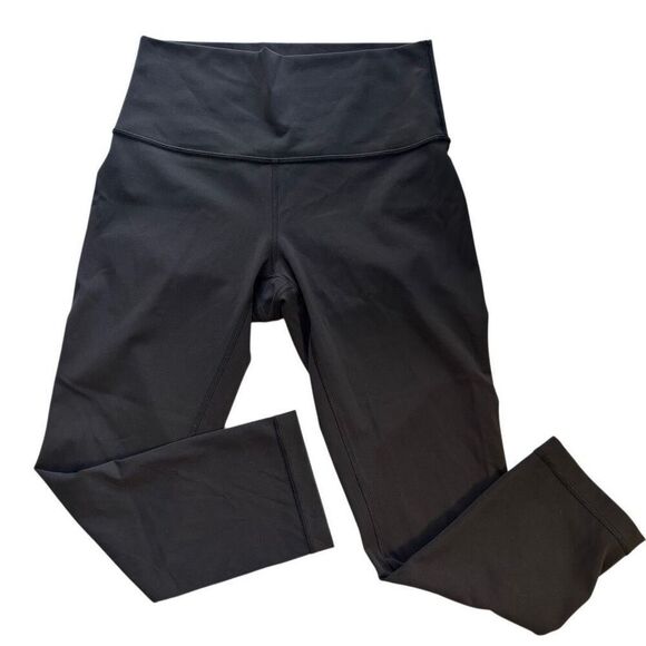 Lululemon Wunder Under Crop Full-On Luxtreme black size 6 - Picture 1 of 12